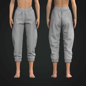 Ladies Tailored 23.00 Inch Inseam Relaxed Joggers Tech Pack