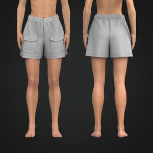 Ladies Tailored Cargo Shorts Tech Pack