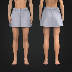 Ladies Tailored Cargo Skirt Tech Pack