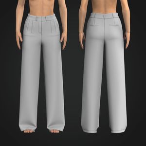 Ladies Tailored Pants Tech Pack