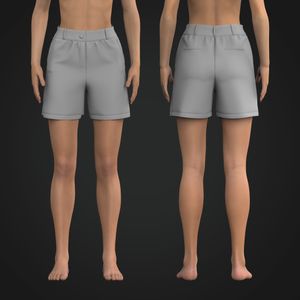 Ladies Tailored Shorts Tech Pack