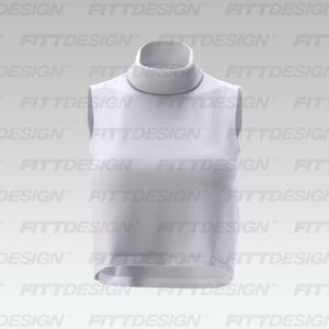 Ladies Turtleneck Tee Smart Mockup