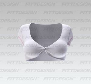 Ladies Twisted Front Cap Sleeve Micro Top Smart Mockup