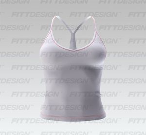 Ladies V-Shaped Camisole Neckline Ribbed Tank Top Smart Mockup