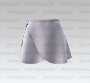 Ladies Wrap Skirt Smart Mockup