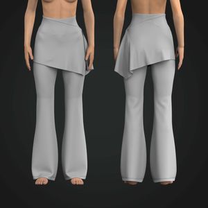 Ladies Yoga Pants Running Skirt Tech Pack