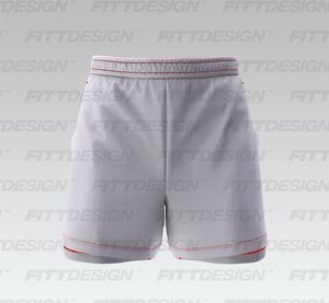 Mens 4.00 Inch Inseam Layered Swim Shorts Smart Mockup