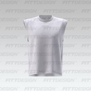 Mens Drop Shoulder Tank Smart Mockup