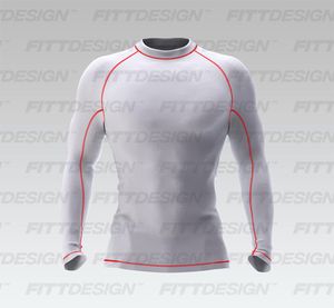 Mens High Neck Raglan Long Sleeve Rashguard Smart Mockup