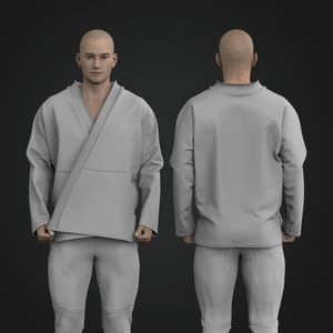 Mens Martial Arts Gi Jacket Tech Pack