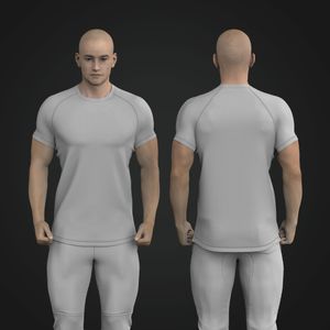 Mens Perforated Performance Raglan Sleeve Tee Tech Pack