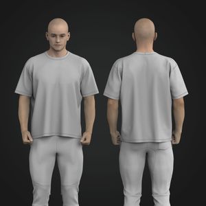 Mens Perforated Set In Sleeve Tee Tech Pack