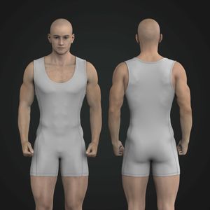 Mens Power Lifting Singlet Tech Pack