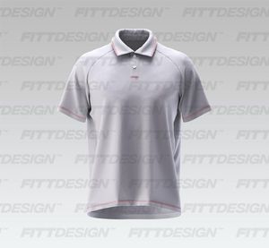 Mens Relaxed Polo Collar Raglan Sleeve Golf Tee Smart Mockup