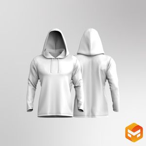 Mens Relaxed Set In Sleeve Hoodie 3D Garment