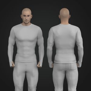 Mens Runner Sleeve Compression Set in Tee Tech Pack