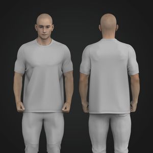 Mens Saddle Sleeve Relaxed Tee Tech Pack