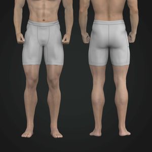 Mens Side Patch Pocket Compression Shorts Tech Pack