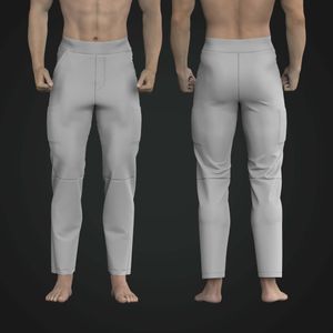 Mens Straight Cut Functional Scrub Pants Tech Pack