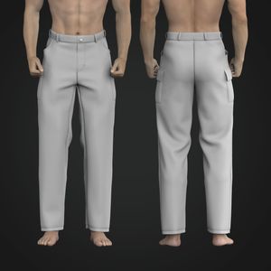 Mens Tailored Cargo Pants Tech Pack