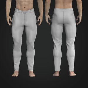 Mens Tapered Ankle Zipper Joggers Tech Pack