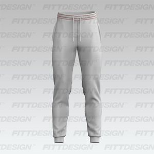 Mens Woven Relaxed Joggers Smart Mockup