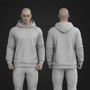 Unisex Oversized Raglan Sleeve Hoodie Tech Pack