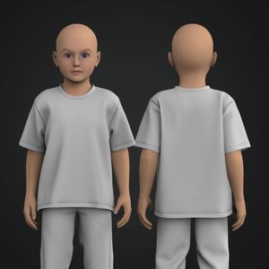 Boys Drop Shoulder Oversized Tee