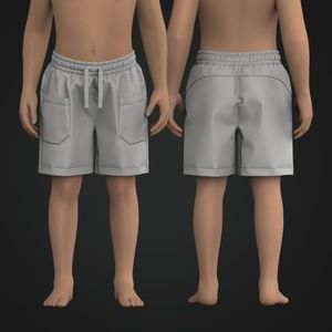 Boys Patch Pocket Shorts