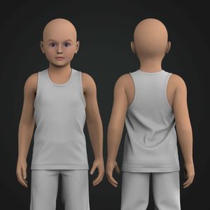 Boys Racer Back Tank Top