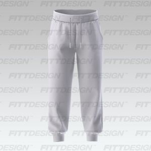 Girls Relaxed Cuffed Joggers Smart Mockup