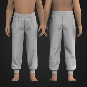 Girls Relaxed Cuffed Joggers