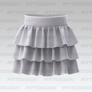 Girls Ruffled Layered Skirt Smart Mockup