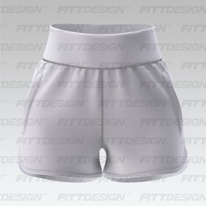 Ladies 3.00 Inch Inseam Shorts Smart Mockup