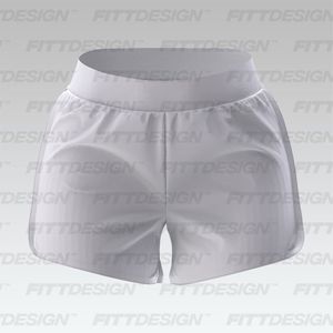 Ladies 3.5 Inseam Atheltic Shorts Smart Mockup