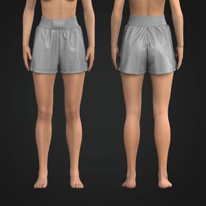 Ladies 4.00 Inch Inseam Muay Thai Shorts