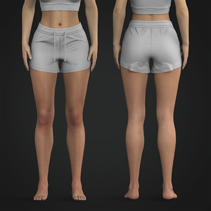Ladies Athletic Shorts