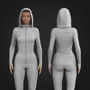 Ladies Full Zip Jacket