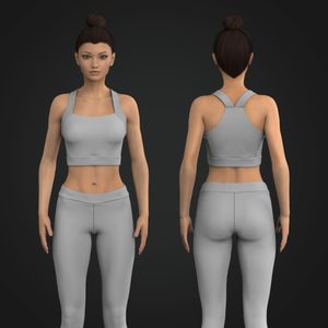 Ladies High Impact Jacquard Strap Strappy Bra