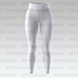 Ladies High Waisted 27.5 Inseam Leggings Smart Mockup