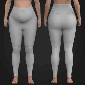 Ladies Maternity High Waisted Leggings