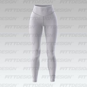 Ladies Organic Lounge High Waisted V Back Leggings Smart Mockup