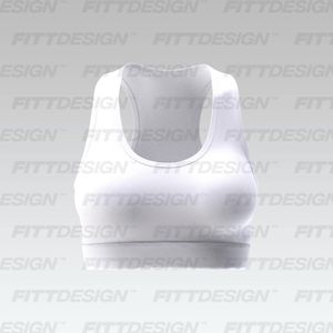 Ladies Racerback Sports Bra Smart Mockup