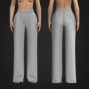 Ladies Relaxed Fit Straight Cut Joggers