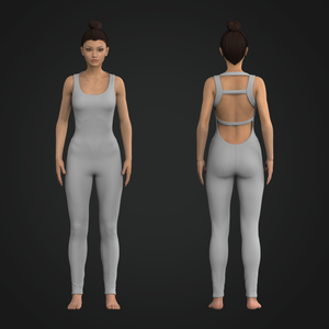 Ladies Strappy Back 27.5 Inch Inseam