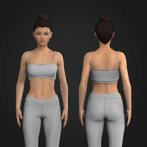Ladies Strappy Bandeau