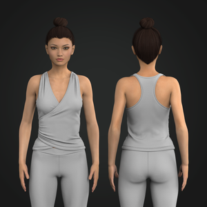Ladies Wrapped Tank Top