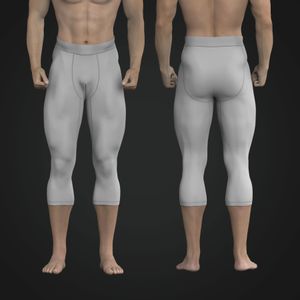 Mens 22 Inseam Compression Pants