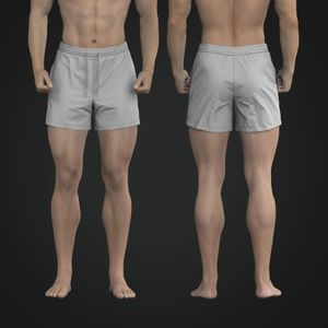 Mens 5 Inch Inseam Swim Shorts