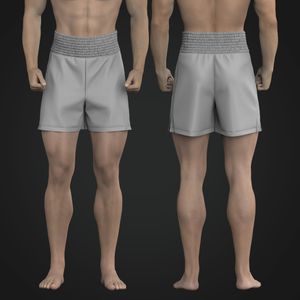 Mens 5.00 Inch Inseam Boxing Shorts